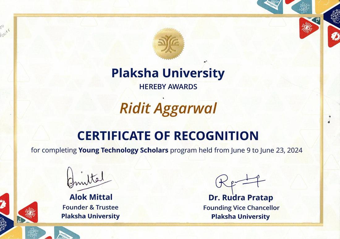 YTS certificate